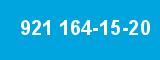 921 164-15-20